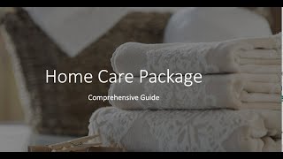 澳大利亚居家护理套餐Home Care Package 深度解析 [upl. by Stila]