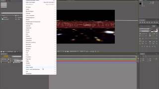 Adobe After Effects Tutorial Texte spiegeln lassen German [upl. by Sherry907]