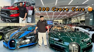 BUGATTI CHIRON or FORD RAPTOR Lene Dubai Showroom Aagaye 😍  100 Crore Car Collection 😱 [upl. by Pearman961]