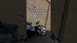 He’s gonna retire his Goldwing for this EridePro cop ebike losangeles raw [upl. by Devlin]