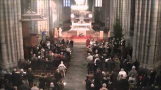 Messe de la Trinité  Gloria avec paroleswith lyrics 11 janvier 2015 [upl. by Yborian]