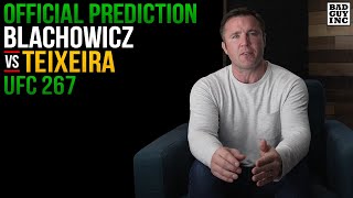 Official UFC 267 Prediction Blachowicz vs Teixeira [upl. by Vidal]