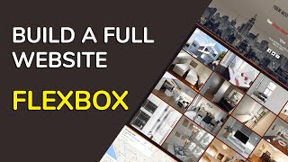 WYSIWYG Web Builder 12 Building a full website with FlexBox Spanish [upl. by Leopold437]