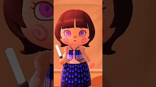 QUI se cAche 👀dans MON CAMPING Animal Crossing New horizonsacnh animalcrossing shortsfeed shorts [upl. by Canice]