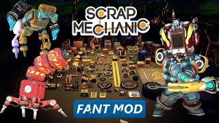 Scrap Mechanic Fant Mod  Official Trailer [upl. by Adnowat289]