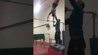 Ginnastica Artistica prime granvolte Martina gym alle parallele [upl. by Drallim608]