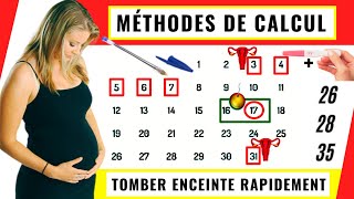 Méthodes de calcul pour tomber enceinte rapidement [upl. by Annod]