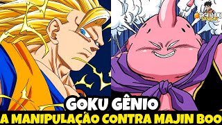 FRIO E CALCULISTA A GENIALIDADE DO GOKU NA LUTA CONTRA O MAJIN BOO [upl. by Timms464]