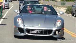 Ferrari 599 SA Aperta drive by [upl. by Ahsikrats]