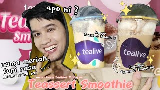 BARU  TEALIVE TEASSERT SMOOTHIE  Tealive Tiramisu Teassert Smoothie amp Mango Teassert Smoothie [upl. by Nahshu]