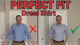 How a Dress Shirt Should Fit  A Visual Guide [upl. by Phaedra]