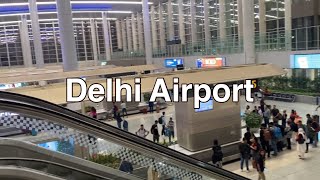 Roaming Around Delhi Airport  Indira Gandhi International Airport sujarai [upl. by Wini]