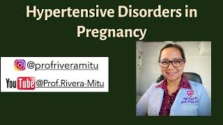 Hypertensive Disorders in Pregnancy [upl. by Asaert532]