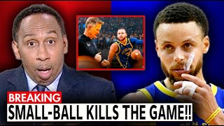 quotGolden State Warriors’ Dominancequot  Stephen A Warns of Steph Curry’s Destructive Path [upl. by Maurili]