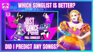 How Well Does My Just Dance 2025 Edition Songlist Hold Up A Year Later [upl. by Noied766]