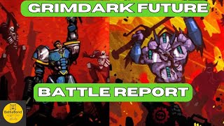 Grim Dark Future Battle Report  2000 pts Prime Brother vs Wormhole Demons [upl. by Eceinal]