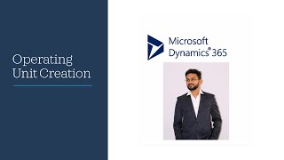 dynamics365  d365 Operating Units microsoft dynamics365community [upl. by Am789]