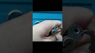 1 Removing the Cclip from a lock [upl. by Aramen]