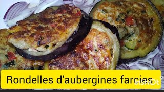 Aubergines farcies gratinées recette végétarienne facile et rapide [upl. by Telimay]