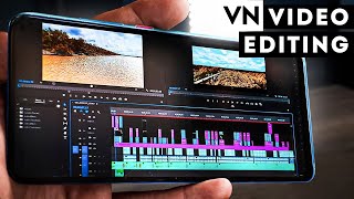 VN Video Editor  COMPLETE Tutorial for Beginners 2023 [upl. by Aillemac]