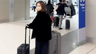 Toni Gonzaga quick trip to Los Angeles with hubby Paul Soriano [upl. by Eissehc]