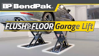 Slick BendPak Car Lift in Home Garage MDS6LPF [upl. by Kristin]