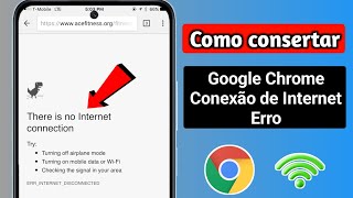 Como corrigir o erro Este site não pode ser acessado no celular  Correção de erro do Google Chrome [upl. by Lirrehs]