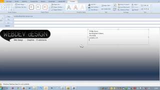 Outlook Email Template Tutorial [upl. by Appleby]