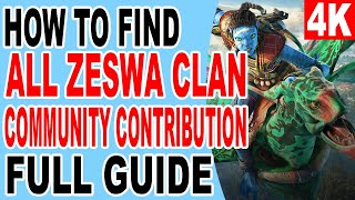 All Zeswa Clan Navi Camp Community Contribution Basket Locations  Avatar Frontiers of Pandora [upl. by Orodoet]