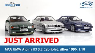 MCG  Just Arrived 118 BMW Alpina B3 32 Convertible [upl. by Ileyan486]