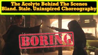 The Acolyte Choreography Looks Like A Bland Stiff Disjointed Mess [upl. by Ahkihs]