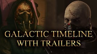 Star Wars the Old Republic Galactic Timeline Records 112 with Trailers  4K UHD 2022 [upl. by Anatol]