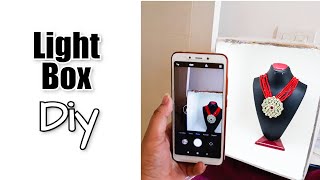 How to make photo studio for professional product photography at home  Diy Light Box [upl. by Calia]