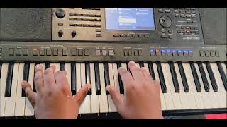 NATHANIEL BASSEY  Yeshua Hamashiach on piano by key of F Sharp [upl. by Atalie]