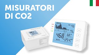 Misuratore di CO2temperatura e umidità Facile monitoraggio della qualità dellaria in spazi chiusi [upl. by Berner]