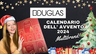 CALENDARIO AVVENTO DOUGLAS 2024 🎁 apriamolo insieme [upl. by Wurster480]