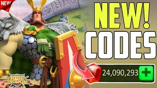 ⚠️Hurry Up⚠️ RISE OF KINGDOMS REDEEM CODES 2024  RISE OF KINGDOMS CODES 2024  ROK CODES [upl. by Yhtrod]