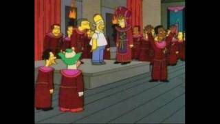 Simpsons  Stonecutters Song [upl. by Odine242]