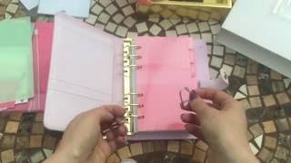 Kikki K Pink Lavender Planner amp Accessories Unboxing Haul [upl. by Metcalf470]