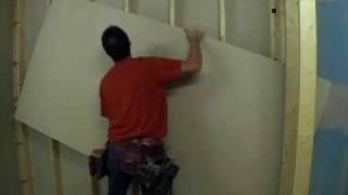 How to Hang Drywall [upl. by Cheadle]