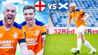 ENGLAND vs SCOTLAND YouTube Football Match [upl. by Nerraw17]