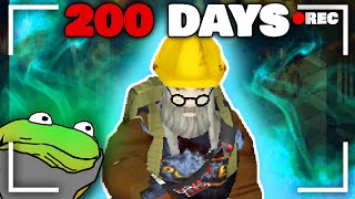 Surviving 200 Days in Project Zomboid CDDA Challenge All Negative Traits Full Stream [upl. by Eelak822]