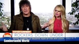 RSO Richie Sambora amp Orianthi on The Today Show Australia Sept 6 2016 [upl. by Atinahc20]