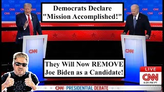 ALERT Democrats Declare quotMission Accomplishedquot Will Now REMOVE Joe Biden as a CandidateBix Weir [upl. by Atnoled241]