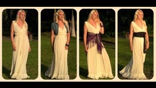 How to wear a maxi dress  style it from casual to formal [upl. by Peale]