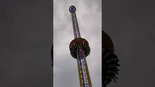 Freefall Tower auf der Kirmes getestet 😳 85 Meter Iglarissaleylani Shorts [upl. by Animrac]