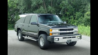 1995 Chevy Suburban 2500  Test Drive [upl. by Kus34]