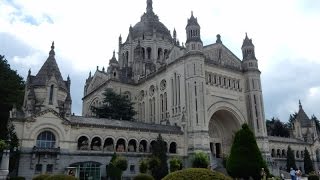 Basilique Ste Thérèse de Lisieux  Normandie France [upl. by Ahsilam]