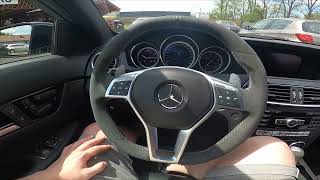 How to Check Service Info in Mercedes C W204 C63 AMG  20112014   Find Maintenance Info [upl. by Gamages]