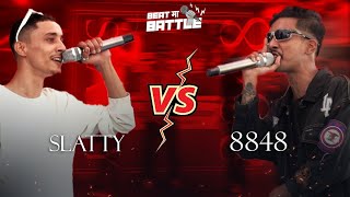 SLATTY vs 8848  BEAT MA BATTLE S1 E1  Full battle antf nephopkoshreepech rapbattle [upl. by Frear]